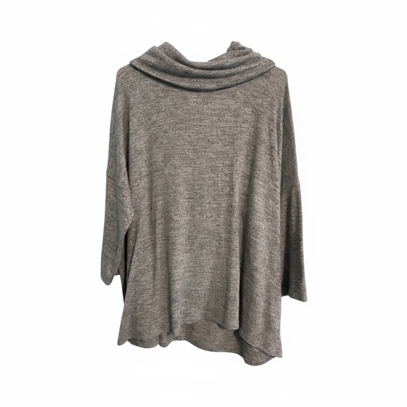 Chico's Sweaters - Chico's Soft Gray Cowl Neck Sweater
